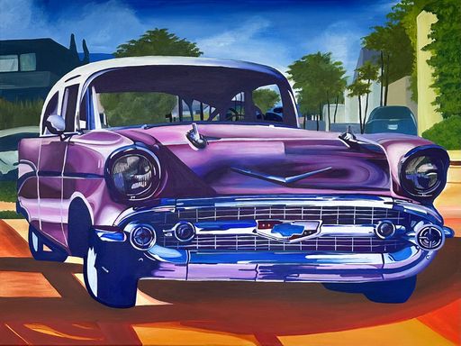 Acrylic paint on canvas